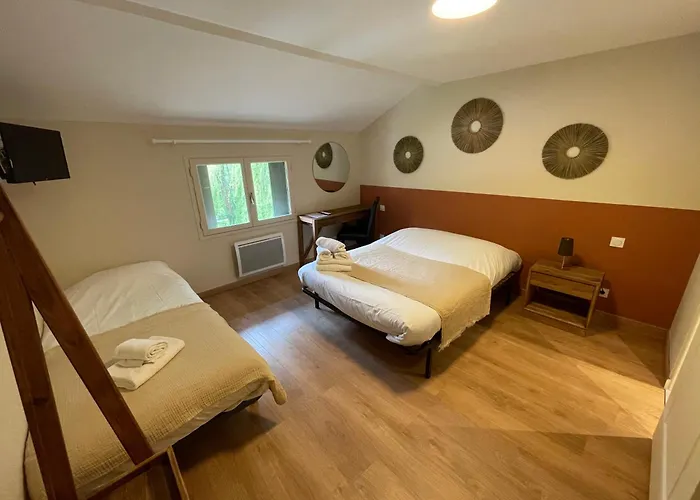 מלון Les Terrasses Du Durzon Nant